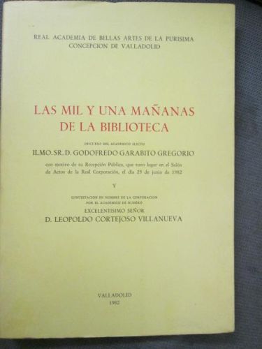 Portada del libro de LAS MIL Y UNA MAÑANAS DE LA BIBLIOTECA