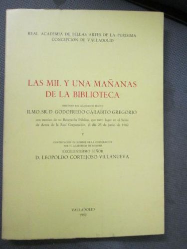 Portada del libro de LAS MIL Y UNA MAÑANAS DE LA BIBLIOTECA