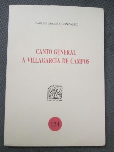Portada del libro de CANTO GENERAL A VILLAGARCÍA DE CAMPOS