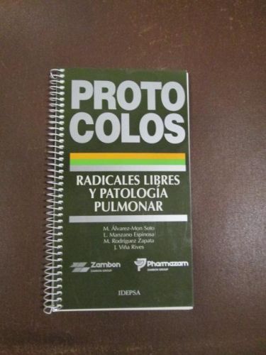 Portada del libro de RADICALES LIBRES Y PATOLOGÍA PULMONAR
