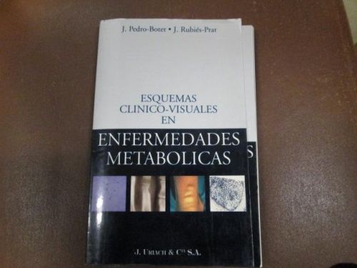 Portada del libro de ESQUEMAS CLINICO VISUALES EN ENFERMEDADES METABOLICAS.