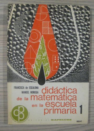 Portada del libro de DIDÁCTICA DE LA MATEMÁTICA EN LA ESCUELA PRIMARIA 1