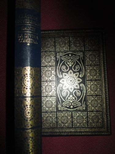 Portada del libro de LA DIVINA COMEDIA. DOS VOLÚMENES