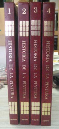 Portada del libro de HISTORIA DE LA PINTURA. TOMO 1-4