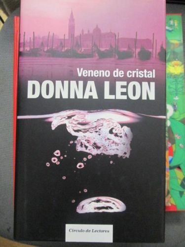Portada del libro de VENENO DE CRISTAL