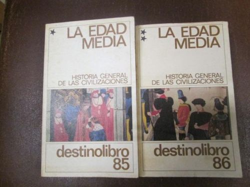 Portada del libro de HISTORIA GENERAL DE LAS CIVILIZACIONES, LA EDAD MEDIA, VOL I, II