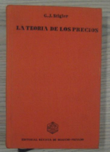 Portada del libro de LA TEORIA DE LOS PRECIOS.