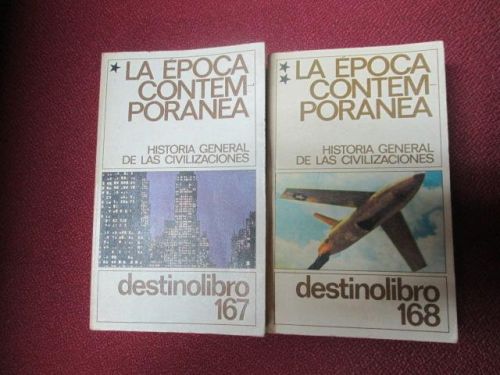 Portada del libro de Hª GENERAL DE LAS CIVILIZACIONES, LA ÉPOCA CONTEMPORANEA I,II