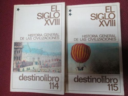Portada del libro de Hª GENERAL DE LAS CIVILIZACIONES, EL SIGLO XVII, VOL I,II