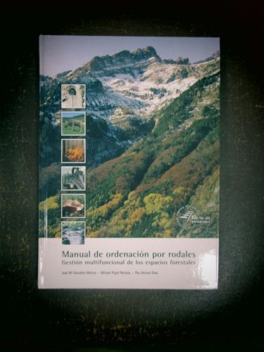 Portada del libro de MANUAL DE ORDENACIÓN POR RODALES Gestión multifuncional de los espacios forestales