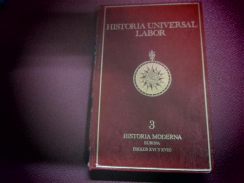 Portada del libro de HISTORIA MODERNA EUROPA, SIGLOS XVI Y XVII