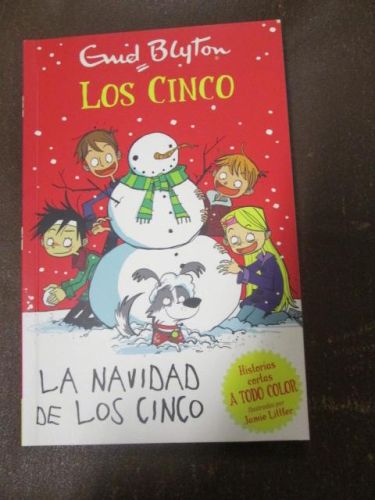 Portada del libro de LA NAVIDAD DE LOS CINCO