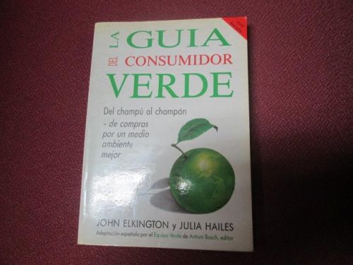 Portada del libro de LA GUÍA DEL CONSUMIDOR VERDE