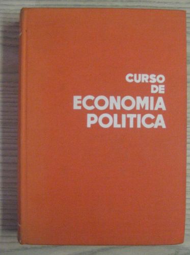 Portada del libro de CURSO DE ECONOMÍA POLÍTICA