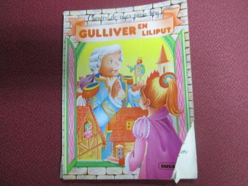 Portada del libro de GULLIVER EN LILIPUT