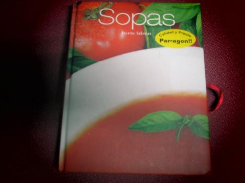Portada del libro de SOPAS, RECETAS SABROSAS