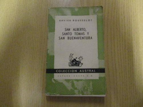 Portada del libro de SAN ALBERTO, SANTO TOMÁS Y SAN BUENAVENTURA