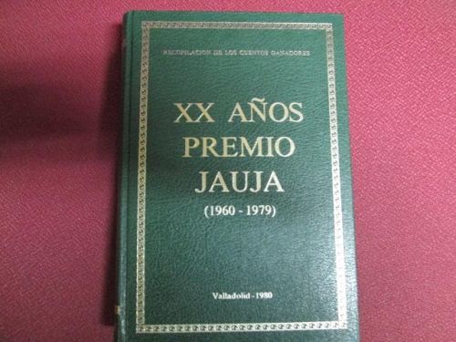 Portada del libro de XX AÑOS PREMIO JAUJA (1960-1979)