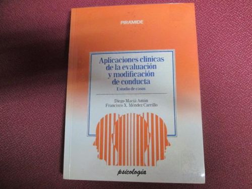 Portada del libro de APLICACIONES CLÍNICAS DE LA EVAL Y MODIFICACIÓN DE CONDUCTA