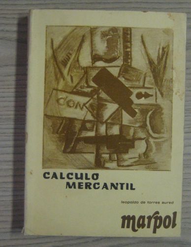 Portada del libro de CÁLCULO MERCANTIL