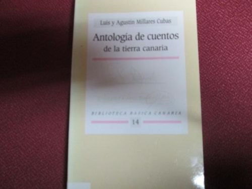Portada del libro de ANTOLOGÍA DE CUENTOS DE LA TIERRA CANARIA