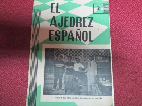 Portada del libro de EL AJEDREZ ESPAÑOL