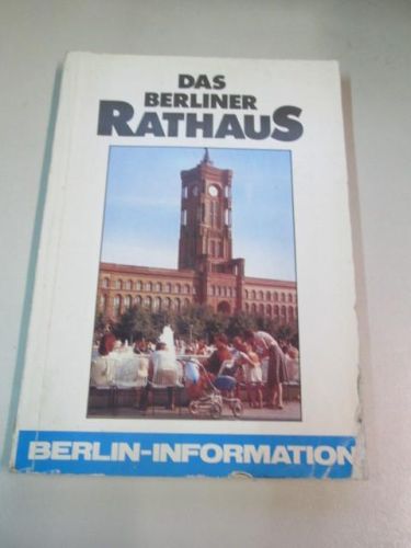 Portada del libro de DAS BERLINER RATHAUS