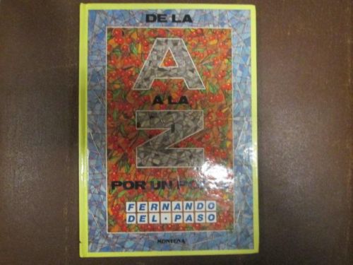 Portada del libro de DE LA A a LA Z POR UN POETA