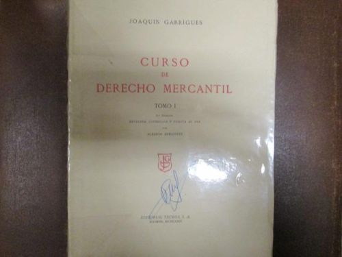 Portada del libro de CURSO DE DERECHO MERCANTIL