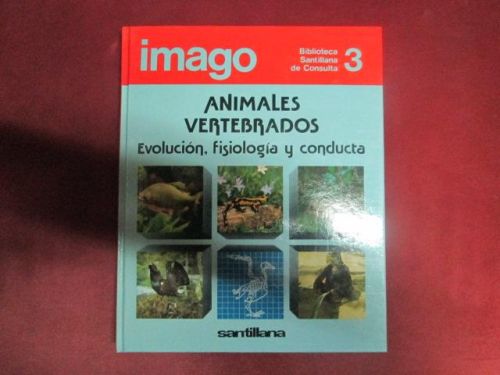 Portada del libro de ANIMALES VERTEBRADOS Evolución, fisiología y conducta