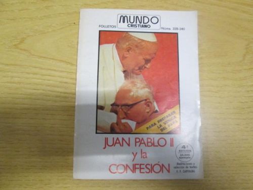 Portada del libro de JUAN PABLO II Y LA CONFESIÓN