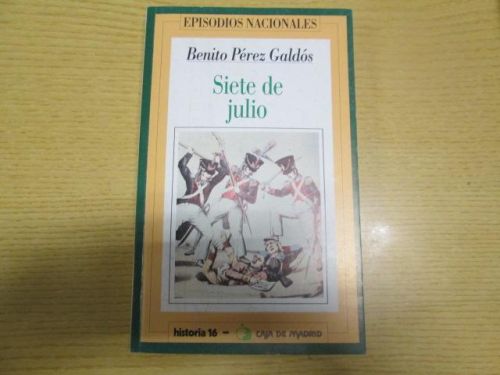 Portada del libro de SIETE DE JULIO
