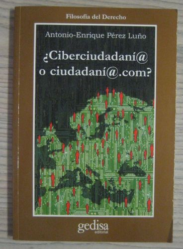 Portada del libro de ¿CIBERCIUDADANÍ@ O CIUDADANÍ@.COM?