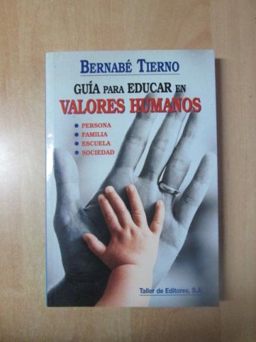 Portada del libro de GUÍA PARA EDUCAR EN VALORES HUMANOS