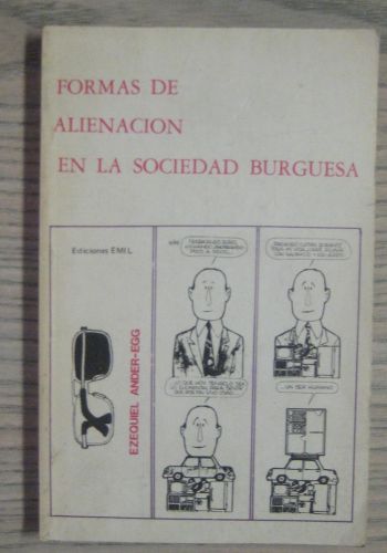 Portada del libro de FORMAS DE ALIENACIÓN EN LA SOCIEDAD BURGUESA