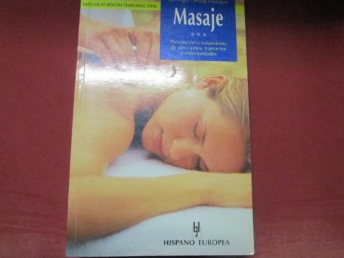 Portada del libro de MASAJE prevención y tratamiento de afecciones, trastornos y enfermedades