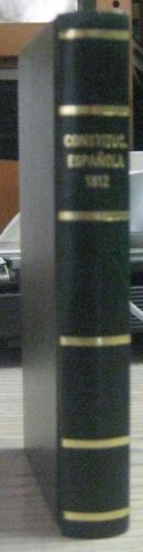 Portada del libro de CONSTITUCIÓN ESPAÑOLA