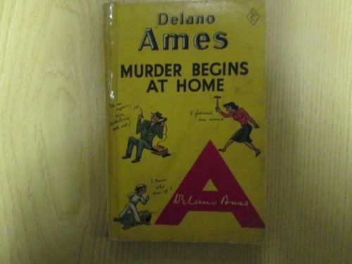 Portada del libro de MURDER BEGINS AT HOME