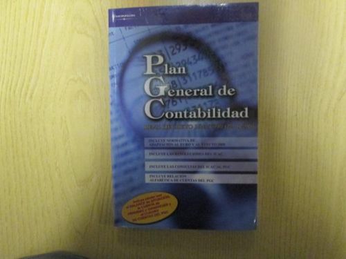 Portada del libro de PLAN GENERAL DE CONTABILIDAD. Real Decreto 1643/1990