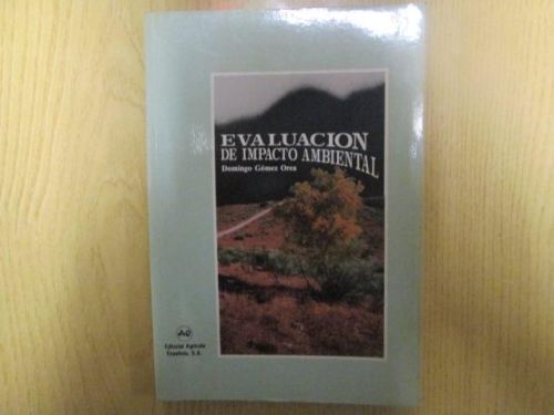 Portada del libro de EVALUACIÓN DE IMPACTO AMBIENTAL