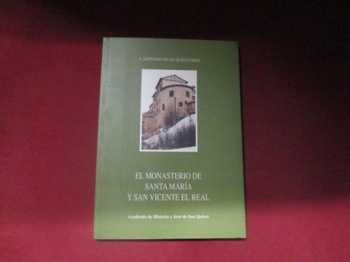 Portada del libro de EL MONASTERIO DE SANTA MARÍA Y SAN VICENTE DEL REAL