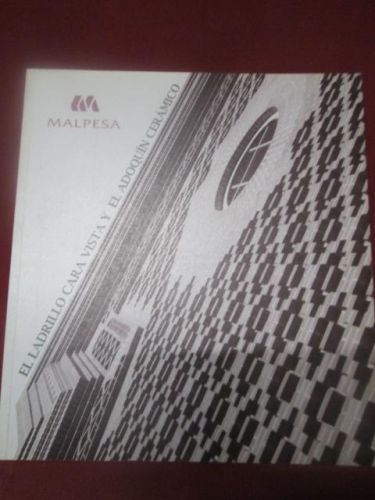 Portada del libro de EL LADRILLO CARA VISTA Y EL ADOQUÍN CERÁMICO