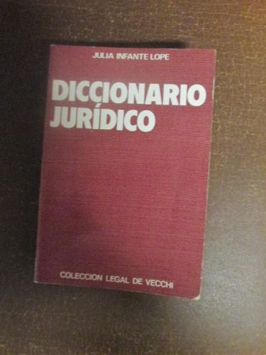 Portada del libro de DICCIONARIO JURÍDICO