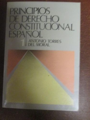 Portada del libro de PRINCIPIOS DE DERECHO CONSTITUCIONAL ESPAÑOS