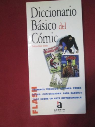 Portada del libro de DICCIONARIO BÁSICO DEL COMIC