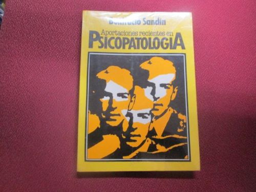 Portada del libro de APORTACIONES RECIENTES EN PSICOPATOLOGÍA