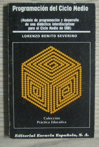 Portada del libro de PROGRAMACIÓN DEL CICLO MEDIO