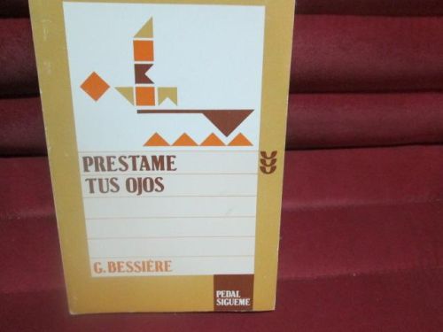 Portada del libro de PRESTAME TUS OJOS