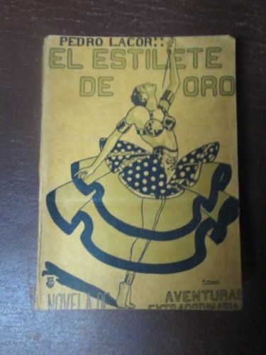 Portada del libro de EL ESTILETE DE ORO
