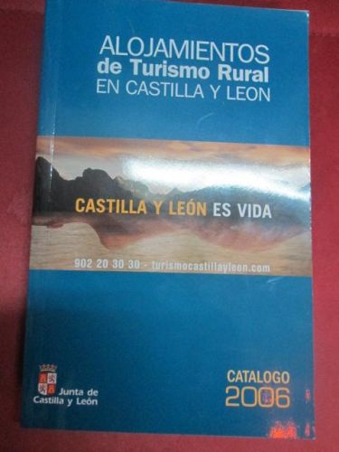 Portada del libro de ALOJAMIENTOS DE TURISMO RURAL EN CASTILLA Y LEON